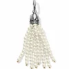 Brighton Tahlia Pearl Tassel Amulet Silver-Pearl Clearance