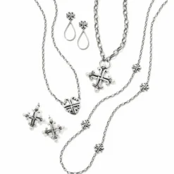 Brighton Taos Heart Necklace Silver Fashion