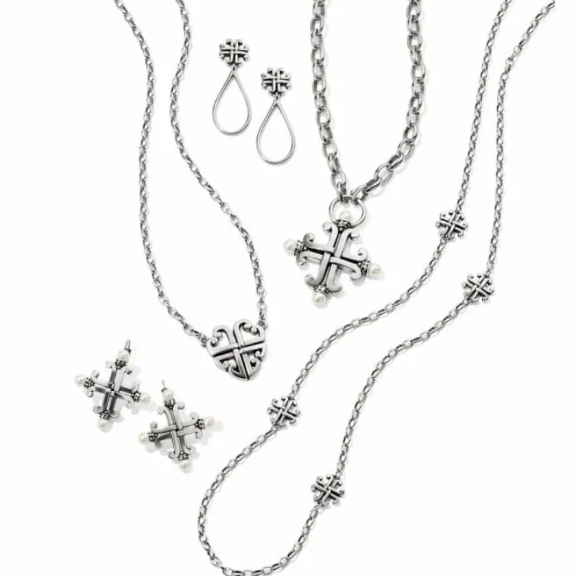 Brighton Taos Heart Necklace Silver Fashion