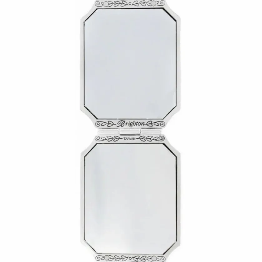 Brighton Tapestry Compact Silver Sale
