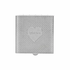 Brighton Tapestry Pill Box Silver-Gray Outlet