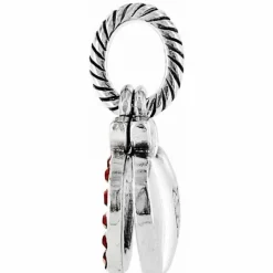 Brighton Teacher Charm Silver-Red Discount