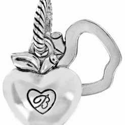 Brighton Teacher Charm Silver-Red Discount