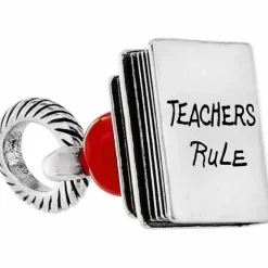 Brighton Teachers Rule Charm Silver Online