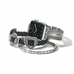 Brighton Telluride Cuff Watch Band Silver New