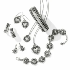 Brighton Telluride Small Round Necklace Silver Clearance