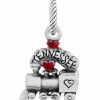 Brighton Tennessee Charm Silver-Red Clearance