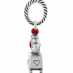 Brighton Tennessee Charm Silver-Red Clearance