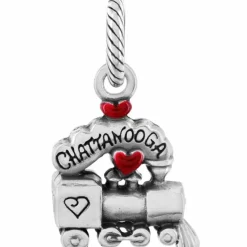 Brighton Tennessee Charm Silver-Red Clearance