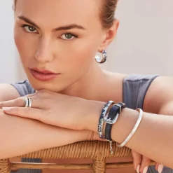 Brighton Terra Bar Bracelet Silver-Blue Online