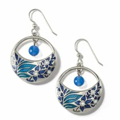 Brighton Terra French Wire Earrings Silver-Blue Sale