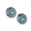 Brighton Terra Post Earrings Silver-Blue Sale