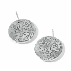Brighton Terra Post Earrings Silver-Blue Sale