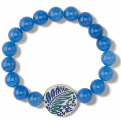 Brighton Terra Stretch Bracelet Silver-Blue Best
