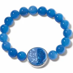 Brighton Terra Stretch Bracelet Silver-Blue Best