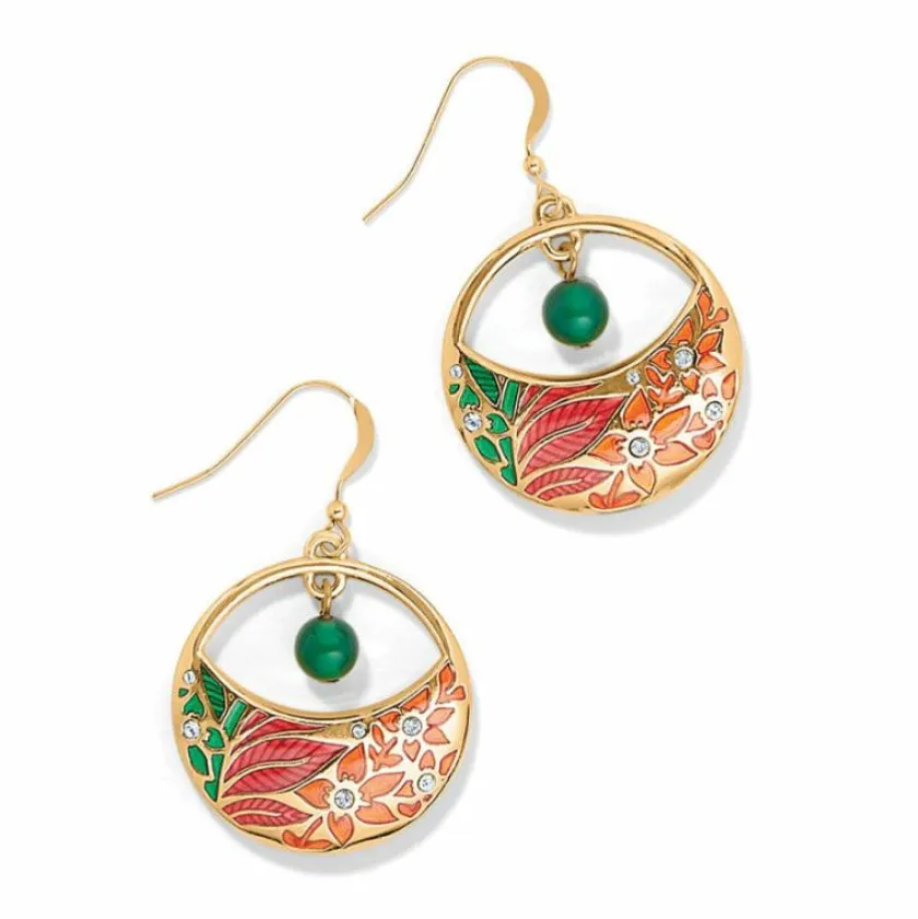 Brighton Terra Tropica French Wire Earrings Gold-Multi New