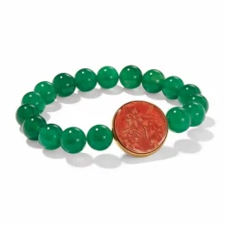 Brighton Terra Tropica Stretch Bracelet Green Clearance