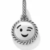 Brighton Text Me Wink Charm Silver Fashion