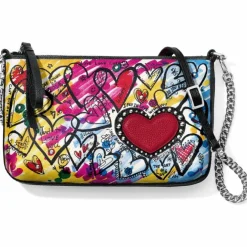 Brighton The Art Of Love Cross Body Pouch Multi Discount