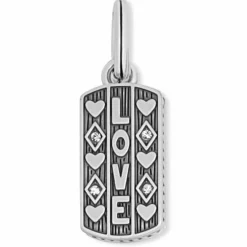 Brighton Thoughtful Love Charm Silver Fashion