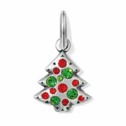 Brighton Tinsel Tree Charm Silver-Multi Best