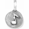 Brighton Token Music Charm Silver Best