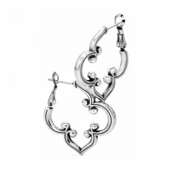 Brighton Toledo Hoop Earrings Silver Online