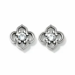 Brighton Toledo Post Earrings Silver Best