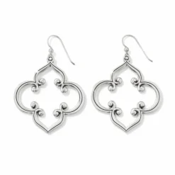 Brighton Toledo Statement French Wire Earrings Silver Discount