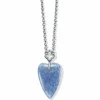 Brighton Toledo With Love Quartz Necklace Blue Sale