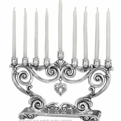 Brighton Tradition Scroll Menorah Silver Online