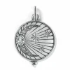 Brighton Treasured Moon Amulet Silver Clearance