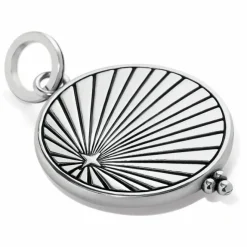 Brighton Treasured Moon Amulet Silver Clearance