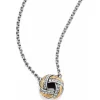 Brighton Tres Twist Necklace Silver-Gold New