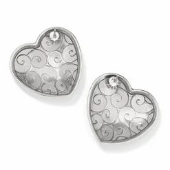 Brighton Trianon Heart Earrings Online