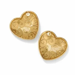 Brighton Trianon Heart Earrings Online