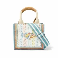 Brighton Trigger Fish Mini Tote Multi Clearance