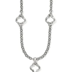 Brighton Trio Charm Necklace Silver Outlet