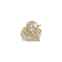 Brighton Trust Your Journey en Heart Ring Gold Hot