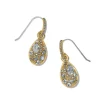 Brighton Trust Your Journey en French Wire Earrings Gold Clearance