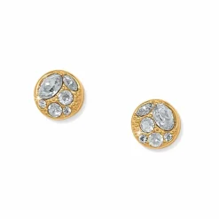 Brighton Trust Your Journey en Post Earrings Gold New