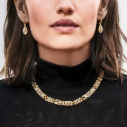 Brighton Trust Your Journey en French Wire Earrings Gold Clearance
