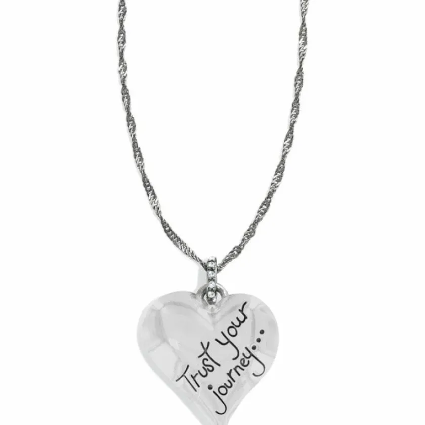 Brighton Trust Your Journey Heart Necklace Fashion