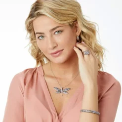 Brighton Trust Your Journey Multi Ring Silver-PastelMulti Sale
