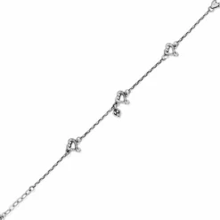 Brighton Tuscan Heart Anklet Silver Hot