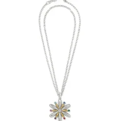 Brighton Twilight Shine Hues Convertible Necklace Silver-Gold Hot