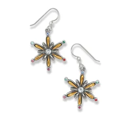 Brighton Twilight Shine Hues French Wire Earrings Silver-Gold Outlet