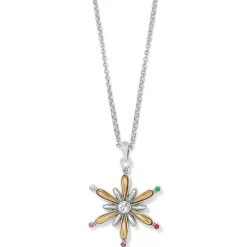 Brighton Twilight Shine Hues Necklace Silver-Gold Clearance