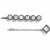 Brighton Twinkle Bobby Pins Silver New
