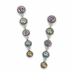 Brighton Twinkle Drops Post Drop Earrings New